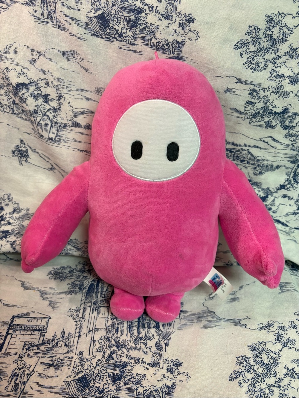Fall Guys Stuffed Animal Plush Pink Bean Soft Toy 11” Official
